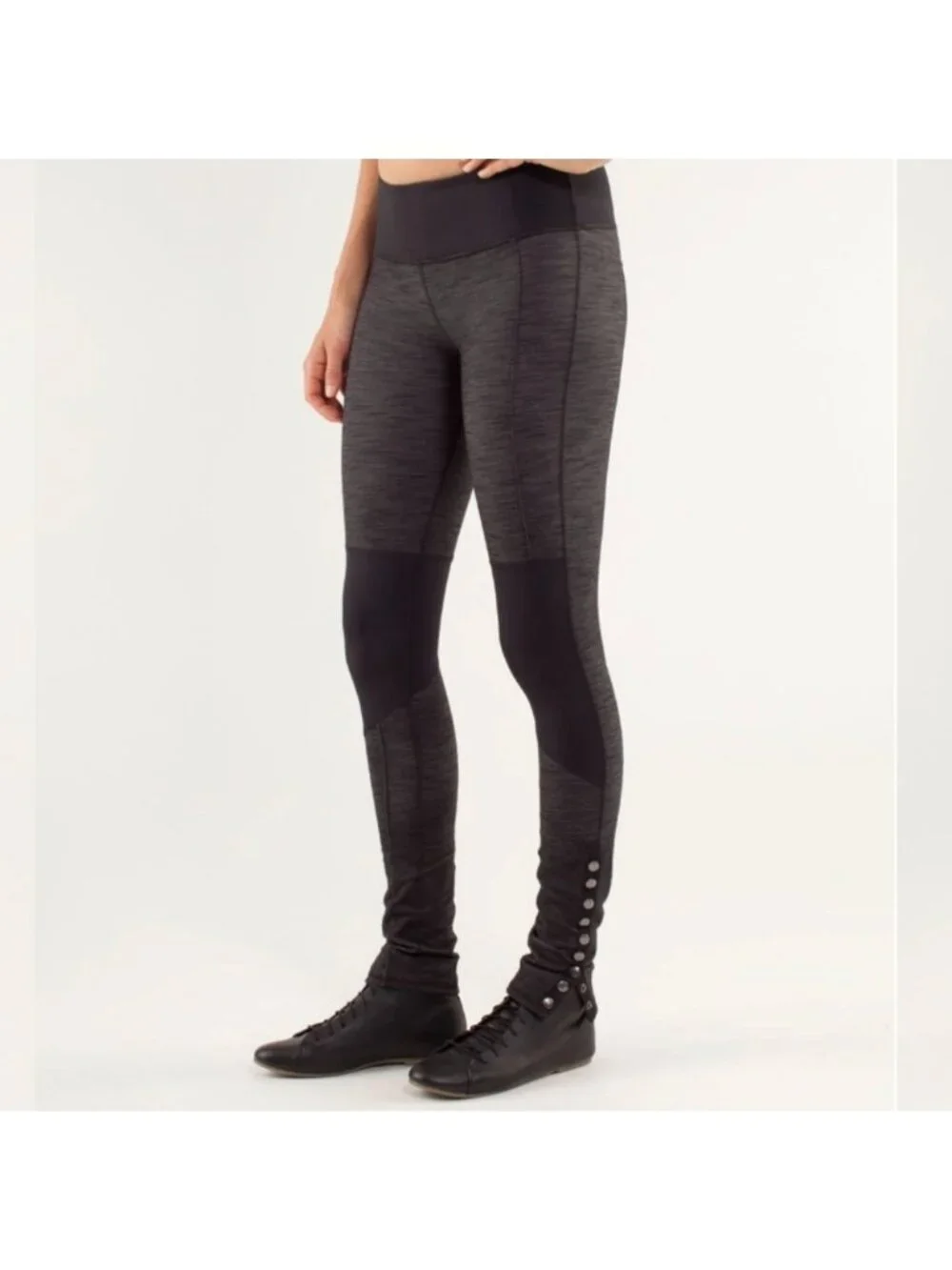 Lululemon Cross Town Pant Black Slub Denim / Black